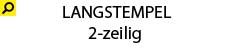 Briefmarkenprüfzeichen Form Langstempel-2-zeilig