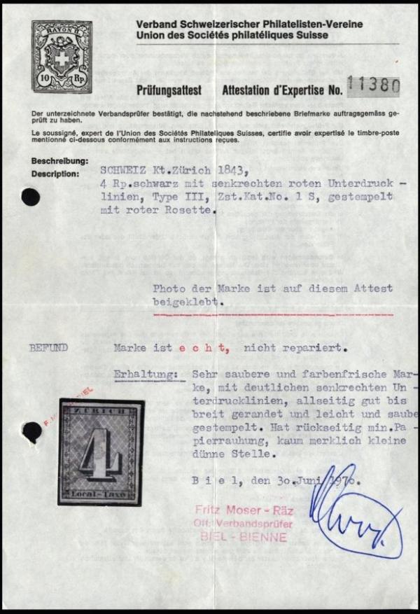 Moser_Räz_1970_briefmarkenpruefer_fotoattest