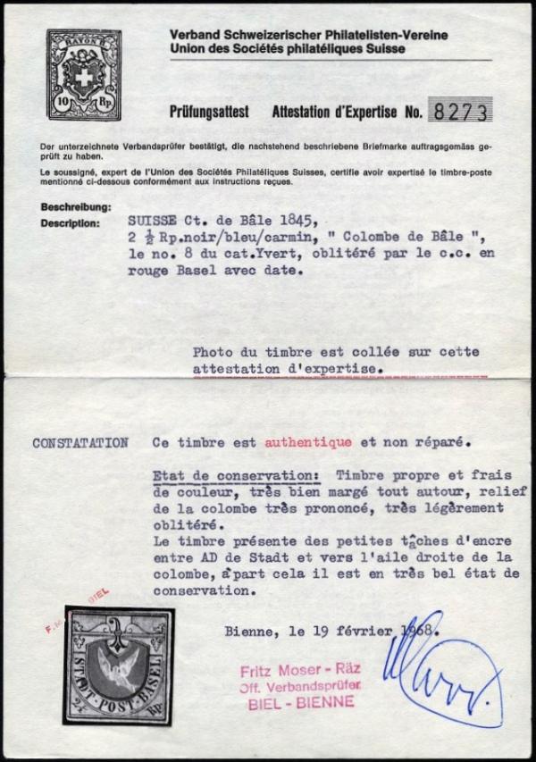 Moser-Räz1968_briefmarkenpruefer_fotoattest