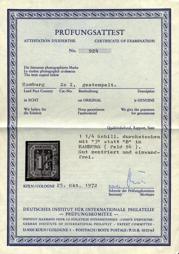 DerichsDr_ Prüfungskomm_1972_briefmarkenpruefer_fotoattest