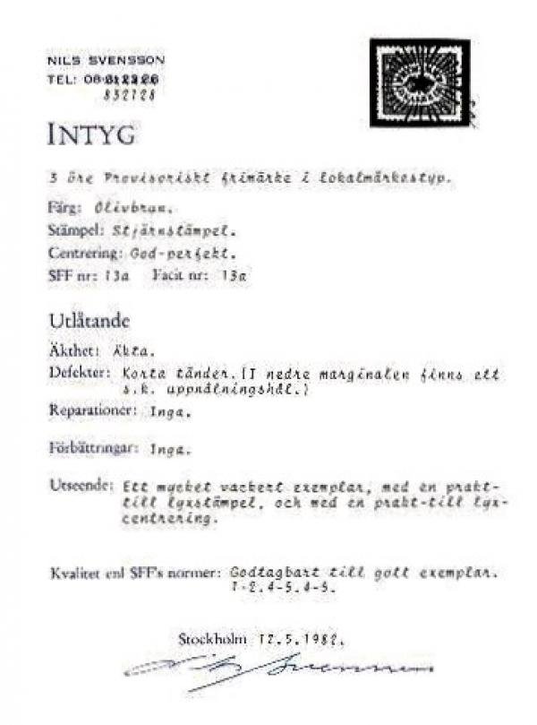 Svensson_1982_briefmarkenpruefer_fotoattest