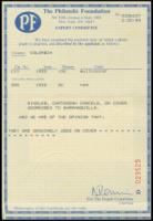 THE EXPERT COMMITTEE OF THE PHILATELIC FOUNDATION