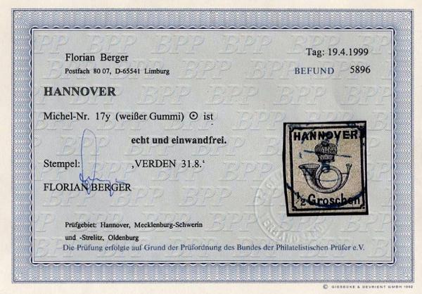 Berger_1999_briefmarkenpruefer_fotoattest