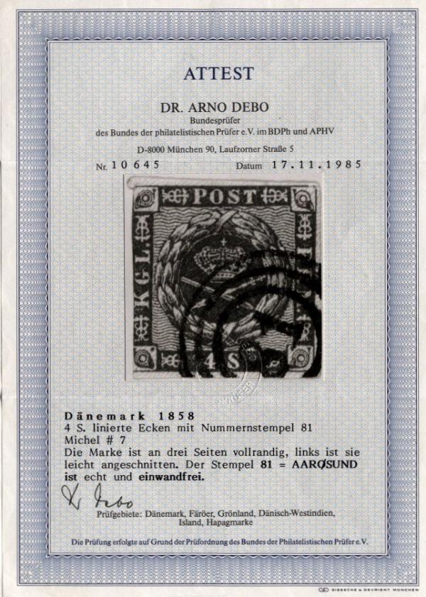 DeboDr_1985_briefmarkenpruefer_fotoattest