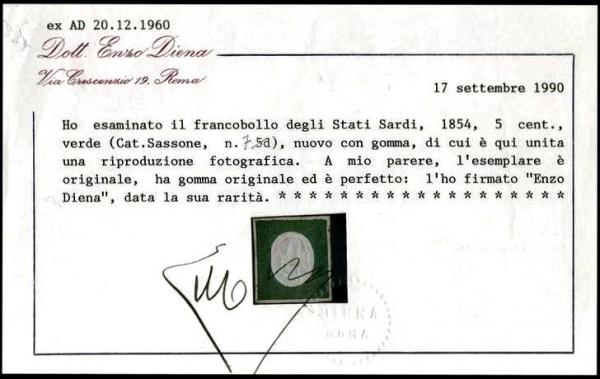 Diena_Dr._1990_briefmarkenpruefer_fotoattest