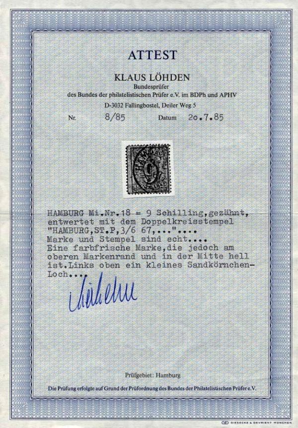 Löhden_1985_briefmarkenpruefer_fotoattest