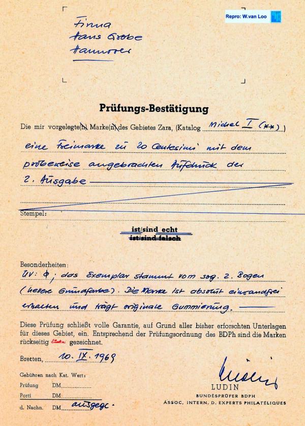 LUDIN-1969_briefmarkenpruefer_fotoattest
