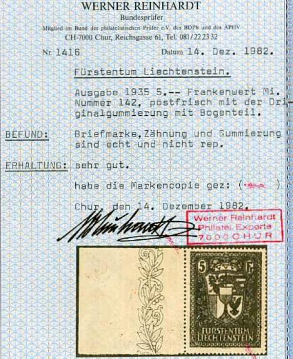 Reinhardt Werner 82_briefmarkenpruefer_fotoattest