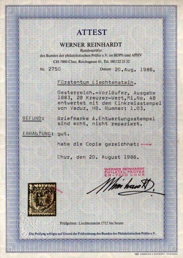 Reinhardt Werner 86_briefmarkenpruefer_fotoattest