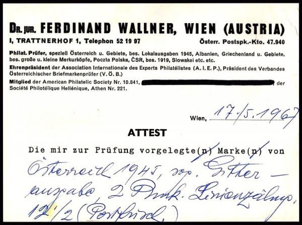 Wallner_Dr._1967_briefmarkenpruefer_fotoattest