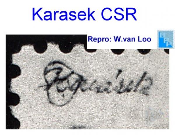 Karasek CSR_briefmarkenpruefer_signatur_pruefzeichen