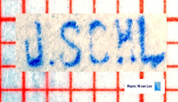 Schlesinger J 2._briefmarkenpruefer_signatur_pruefzeichen